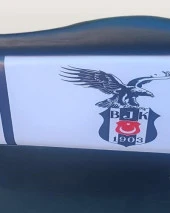 Başlık 90314 DK Tek Kişilik 90'lık Taraftar BEŞİKTAŞ Suni Deri Siyah Kumaş El Yapım thumbnail 7