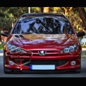 Peugeot 206 206+ 1998-2012 Uyumlu Üniversal Laguna Lip Esnek Ön Lip 2 Parça Tampon Altı Dil Karlık Ön Ek - 1