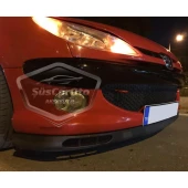 Peugeot 206 206+ 1998-2012 Uyumlu Üniversal Laguna Lip Esnek Ön Lip 2 Parça Tampon Altı Dil Karlık Ön Ek - 10