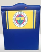 Başlık 90315 DK Tek Kişilik 90 Taraftar FENERBAHÇE Suni Deri Mavi Kumaş El Yapım - 1
