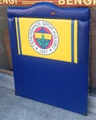 Başlık 90315 DK Tek Kişilik 90 Taraftar FENERBAHÇE Suni Deri Mavi Kumaş El Yapım - 8