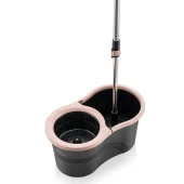 Arsimo 360 Derece Dönebilen Döner Başlıklı Smart Mop Kova Paspas Seti Pratik Temizlik Mop Kova Paspas Seti - 5