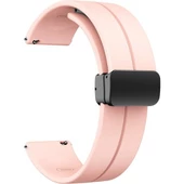 Gpack Amazfit Cheetah Round Kordon Silikon Mıknatıslı Ayarlanabilir HS19 - 6