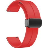 Gpack Amazfit Cheetah Round Kordon Silikon Mıknatıslı Ayarlanabilir HS19 - 5