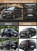 Autogp Mercedes vito w447 maybach body kit tampon seti 2016+ - 2