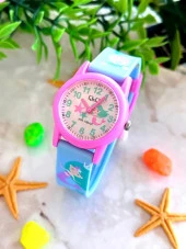 VR8S.EL Q&Q Silikon Kordonlu 10 Atm Su Geçirmez Unisex Çocuk Kol Saati thumbnail 1