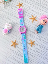 VR8S.EL Q&Q Silikon Kordonlu 10 Atm Su Geçirmez Unisex Çocuk Kol Saati thumbnail 4