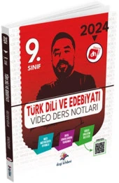 2024 9. Sınıf Türk Dili ve Edebiyatı Video Ders Notları Dizgi Kitap - 1