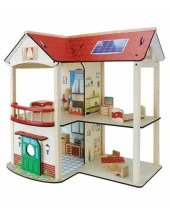 Oyuncak Ahşap Ev Seti Ony398 thumbnail 2