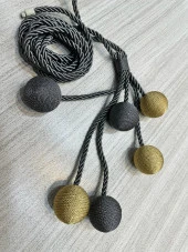 NİVEMESHOME ANTRASİT-GOLD SARIM 6 TOPLU TAVAN TOPLAMA BRAÇOL - 7