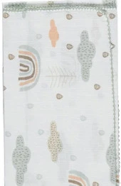 Müslin Battaniye Bebek Örtüsü 80x80 - 5