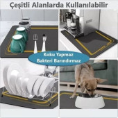 Sihirli Tezgah Üstü Bulaşık Yıkama Matı 40x50 Cm - 6