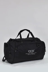 Elatae Ccs Orta Boy Unisex Çok Gözlü Spor Fitness Seyahat Çantası Siyah 31413 - 2