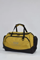 Elatae Ccs Orta Boy Unisex Çok Gözlü Spor Fitness Seyahat Çantası Sarı 31413 - 3