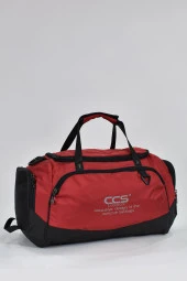 Elatae Ccs Orta Boy Unisex Çok Gözlü Spor Fitness Seyahat Çantası Kırmızı 31413 - 2