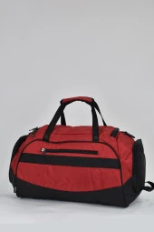 Elatae Ccs Orta Boy Unisex Çok Gözlü Spor Fitness Seyahat Çantası Kırmızı 31413 - 5