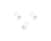 FRISBY  FNW-RJ4530N CAT5 ALTIN KAPLAMA RJ45 KONNEKTOR - 1