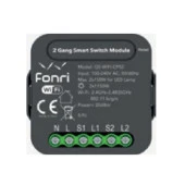 FONRI FONRI WF3-EL3-0202-01 WIFI KABLOSUZ CPO2 AKILLI SIVALTI IKILI ANAHTAR - 1