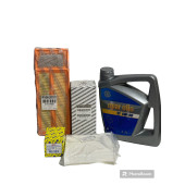FIAT LİNEA FİORİNO 1.3 EURO 5 MOTOR FİLTRE VE YAĞ BAKIM SETİ OPAR 5W30 3.2 LİTRE - 1