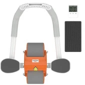 Relife AB-06 Ab Roller Dirsek Destekli Karın Çalıştırıcı, Otomatik geri tepme özellikli, Diz Matlı Karın Kası Çalıştırıcı, Erkekler ve Kadınlar için, Karın Kası Antrenmanı, çift tekerlekli - 2