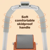 Relife AB-06 Ab Roller Dirsek Destekli Karın Çalıştırıcı, Otomatik geri tepme özellikli, Diz Matlı Karın Kası Çalıştırıcı, Erkekler ve Kadınlar için, Karın Kası Antrenmanı, çift tekerlekli - 6