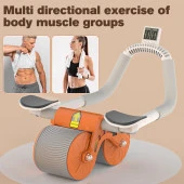 Relife AB-06 Ab Roller Dirsek Destekli Karın Çalıştırıcı, Otomatik geri tepme özellikli, Diz Matlı Karın Kası Çalıştırıcı, Erkekler ve Kadınlar için, Karın Kası Antrenmanı, çift tekerlekli - 8