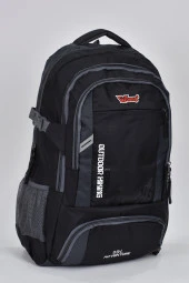 Elatae Young Ultra Light Lüks Kumaş Çok Gözlü Günlük Dağcı Sırt Çantası Siyah 55 Litre 51505 thumbnail 2