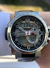 JOE-KJ02 Joefox Digital&Analog Kronmetre+Takvim+Alarm+Aydınlatma Erkek Kol Saati thumbnail 3