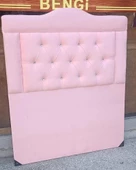 Başlık 90317 DK Tek Kişilik 90'lık Tay Tüyü Kumaş Pudra Pembe Renk El Yapım - 3