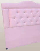 Başlık 90317 DK Tek Kişilik 90'lık Tay Tüyü Kumaş Pudra Pembe Renk El Yapım - 5