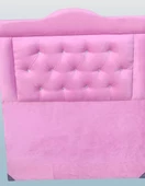 Başlık 90318 DK Tek Kişilik 90'lık Model Pembe Tay Tüyü Kumaş El Yapım - 8