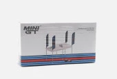Mini Gt AC16 Paddock Service Tent Set-Martini Racing Model Araba thumbnail 2