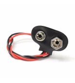 9 Volt Pil Başlığı - Arduino PCB Elektronik Devre Raspberry PIC 9V Pil Bağlantı Kablosu thumbnail 2