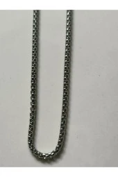 Şık ve Tarz Kobra Model Çelik Zincir Kolye thumbnail 1