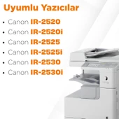 Canon C-EXV33 Muadil Toneri 2'li Paket / IR2520 / IR2520i / IR2525 / IR2525i / IR2530 / IR2530i - 5