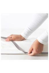 Bebek Yatağı Krummelur Beyaz MeridyenDukkan 60x120 Cm, 8 Cm Kalınlık - 2