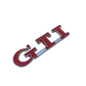 VOLKSWAGEN GTI METAL LOGO STICKER thumbnail 1