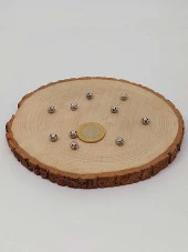 925 Ayar Gümüş Boncuk Ara Malzeme 7mm/2 adet (45612) thumbnail 2