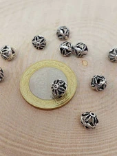 925 Ayar Gümüş Boncuk Ara Malzeme 7mm/2 adet (45614) thumbnail 1