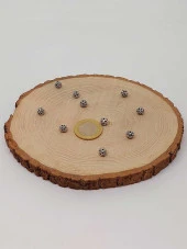 925 Ayar Gümüş Boncuk Ara Malzeme 7mm/2 adet (45616) thumbnail 2