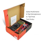 Powermaster VC97 Dijital Multimetre Sıcaklık Ölçümü Ac Dc Voltaj Akım Ölçüm Cihazı Aleti - 5