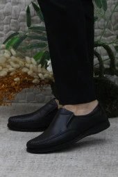 Mehmet Mete 42059 Siyah İç Ve Dış Hakiki Deri Hafif Erkek Ayakkabı thumbnail 3