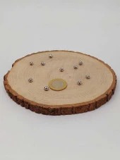 925 Ayar Gümüş Boncuk Ara Malzeme 6mm/3 adet (45620) thumbnail 2