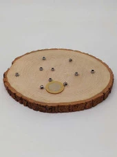 925 Ayar Gümüş Boncuk Ara Malzeme 3.5*6mm/2 adet (45626) thumbnail 2