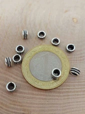 925 Ayar Gümüş Boncuk Ara Malzeme 3*5mm/3 adet (45630) thumbnail 1