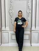 Kaktüs Tshirt - SİYAH - 3