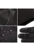 Single Sword Softshell Soğuk, Rüzgar ve Su Geçirmez Dokunmatik Eldiven, Motosiklet ve Taktik Eldiven - 2