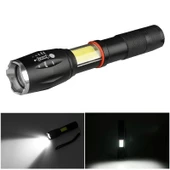 Valkyrie 8000 Lümen COB Lambalı T6 Mıknatıslı El Feneri - 6 Mod - 500 Metre Mesafe thumbnail 6