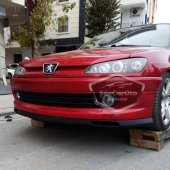 Peugeot 306 1993-2002 Uyumlu Üniversal Laguna Lip Esnek Ön Lip 2 Parça Tampon Altı Dil Karlık Ön Ek - 3