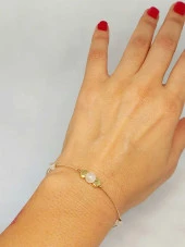 Selenit Taşı Tasarım Bileklik (45702) thumbnail 4